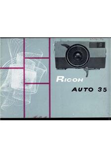 Ricoh 35 Auto manual. Camera Instructions.